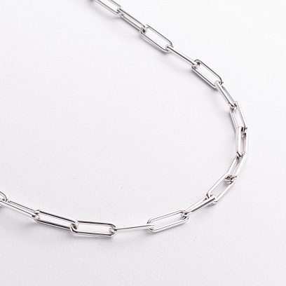 Серебряное колье "Цепочка" 181378