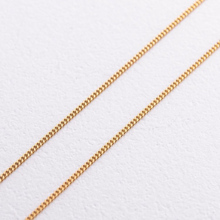 Ланцюжок золотий панцирне плетіння ц00507-1 від ювелірного магазину Онікс - 1