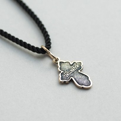 Православний хрест з розп'яттям п01868 №2