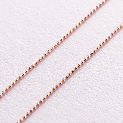 Золотий ланцюжок Кулькове плетіння ц00145 №3