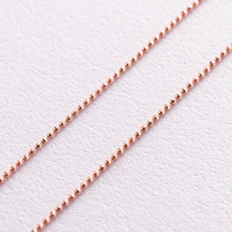 Золотий ланцюжок Кулькове плетіння ц00145 від ювелірного магазину Онікс - 2