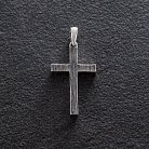 Серебряный крестик с чернением 132700ч от ювелирного магазина Оникс - 3