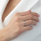 Помолвочное золотое кольцо с бриллиантом кб06297 от ювелирного магазина Оникс - 3