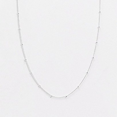 Серебряное колье "Утонченность" 181055 №5