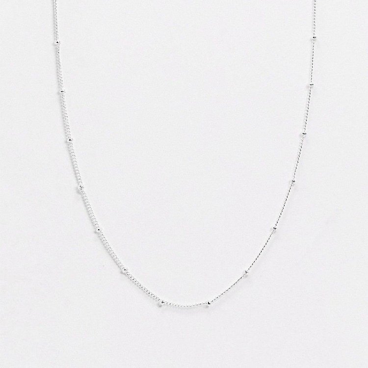 Серебряное колье "Утонченность" 181055 от ювелирного магазина Оникс - 5