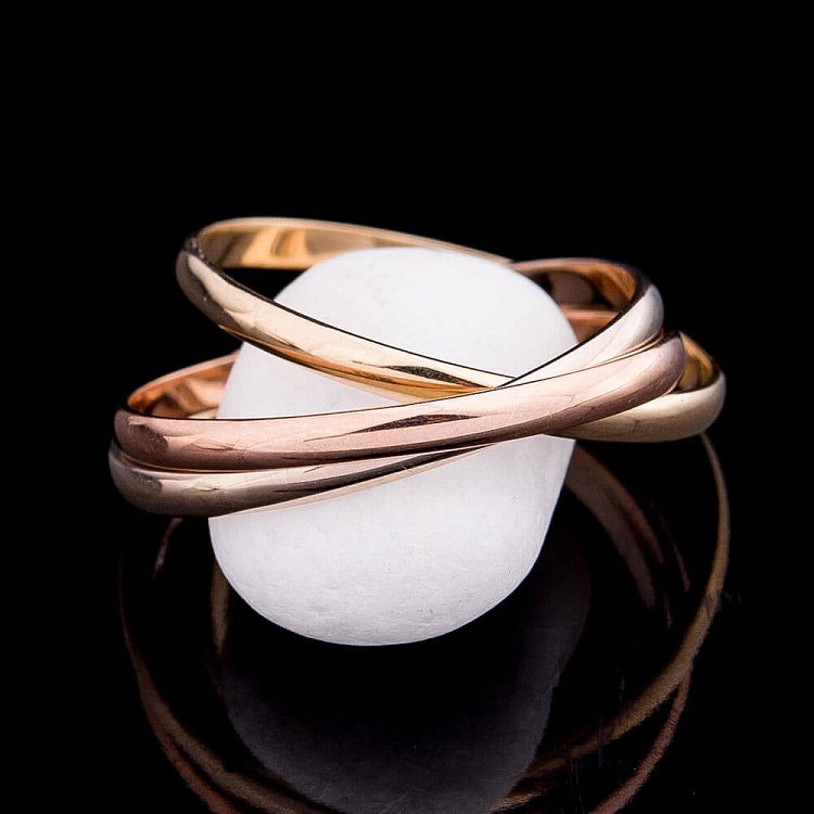 Обручка обр000880 - 2 Обручка обр000880 від ювелірного магазину Онікс - 2