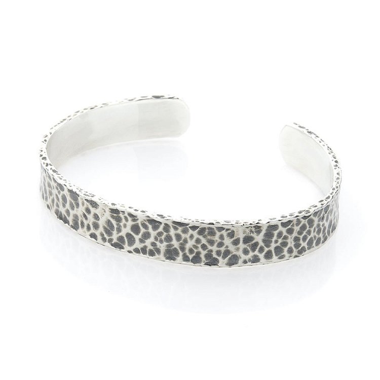 Жесткий серебряный браслет 141240 от ювелирного магазина Оникс - 7