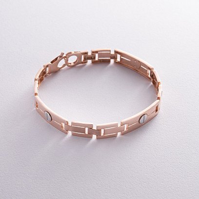 Мужской золотой браслет б05281