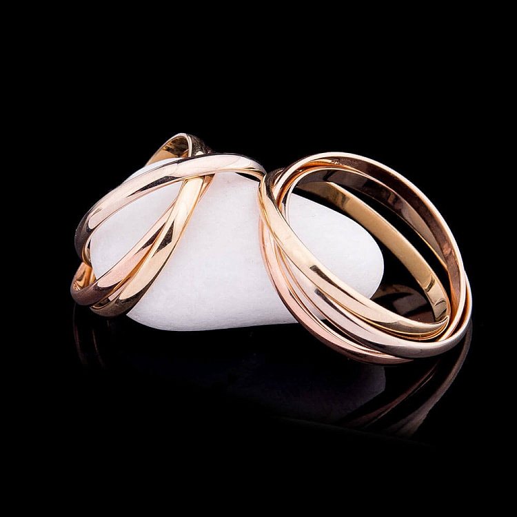 Обручальное кольцо обр000880 - 3 Обручальное кольцо обр000880 от ювелирного магазина Оникс - 3