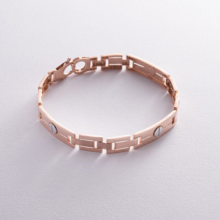 Мужской золотой браслет б05281 от ювелирного магазина Оникс