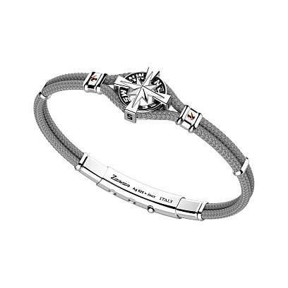 Чоловічий браслет "Роза вітрів" ZANCAN EXB862R-GR