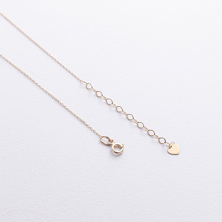 Кольє з фіанітом (жовте золото) кол00788 від ювелірного магазину Онікс - 3