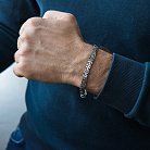 Чоловічий срібний браслет (Євро Версаче 0.8 см) ч0217020 от ювелирного магазина Оникс - 1