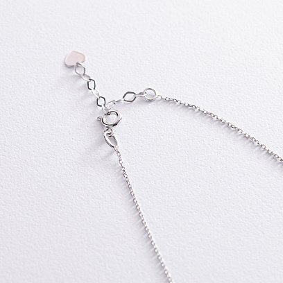 Подвійне золоте кольє "Куля і хрестик" кол01923 №4