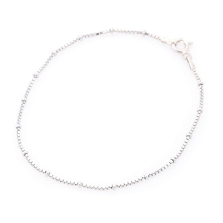 Браслет зі срібла 141317 від ювелірного магазину Онікс