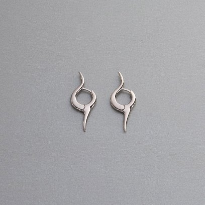 Серебряные серьги "Florence" 123391 №9