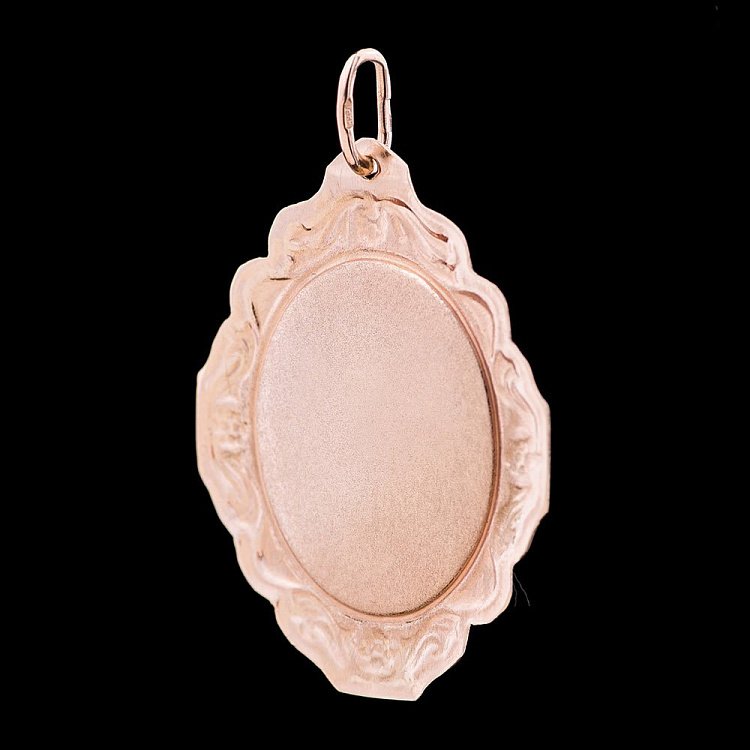 Золотая ладанка п00990 от ювелирного магазина Оникс - 1