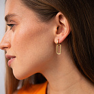 Сережки "Roxana" у жовтому золоті с09205 от ювелирного магазина Оникс - 2