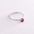 Золотое кольцо с рубином кб0409 от ювелирного магазина Оникс - 2
