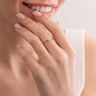 Помолвочное золотое кольцо с бриллиантом 220691121 от ювелирного магазина Оникс - 8