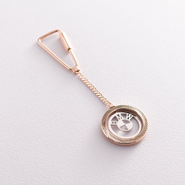 Золотий брелок "BMW-БМВ" бр00039 від ювелірного магазину Онікс