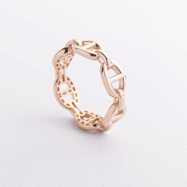 Кольцо "Helen" в желтом золоте к08392 от ювелирного магазина Оникс