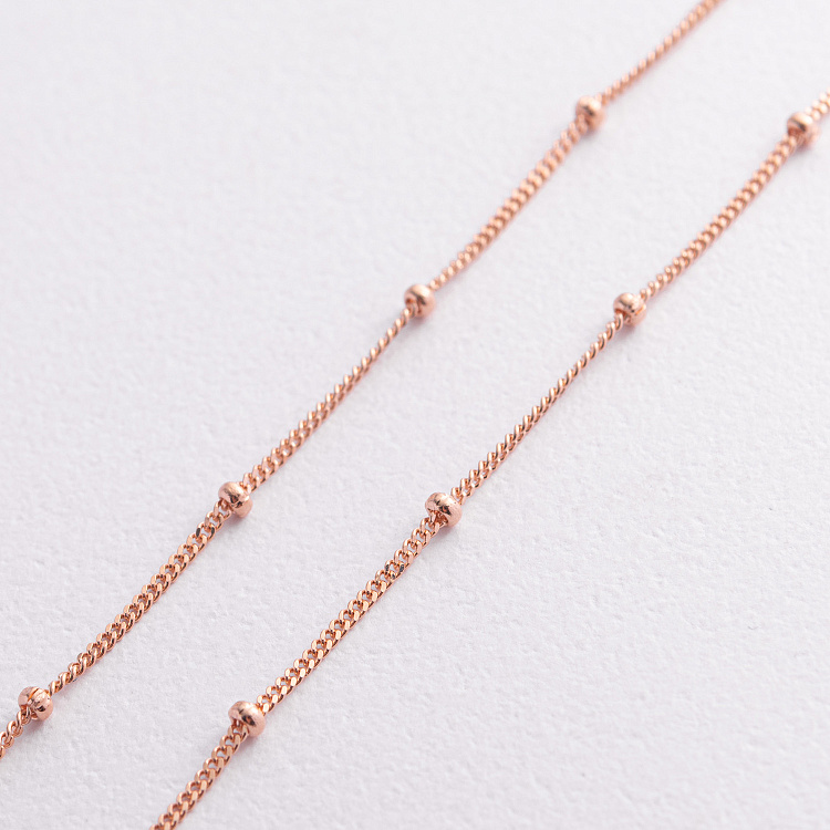 Золотое колье "Шарики" кол02632 от ювелирного магазина Оникс - 1