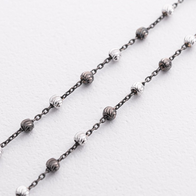 Золоті сережки "Кульки на ланцюжку" с09295 від ювелірного магазину Онікс - 1