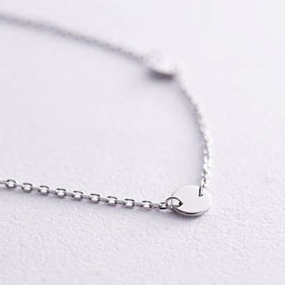 Серебряный браслет "Монетки" 905-01118 №3