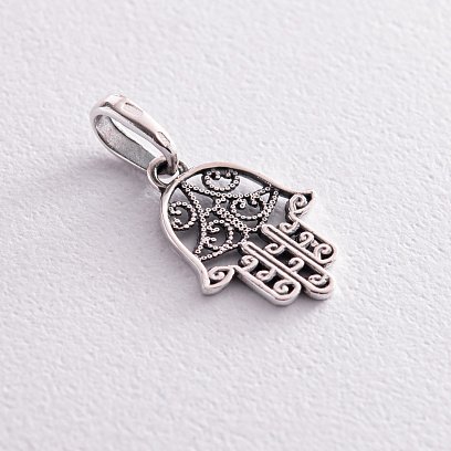 Срібна підвіска "Хамса" 133117 №3