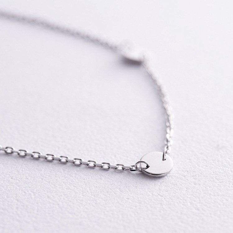 Серебряный браслет "Монетки" 905-01118 от ювелирного магазина Оникс - 2