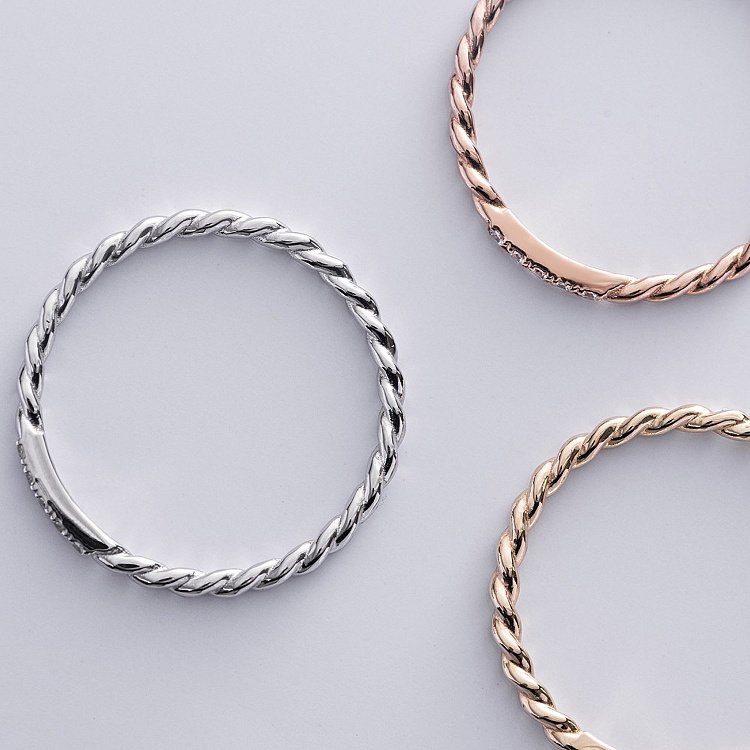 Каблучка "Мелоді" з фіанітами (жовте золото) к07547 від ювелірного магазину Онікс - 7