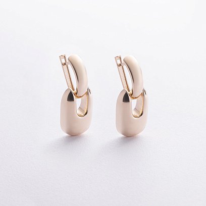 Серьги "Nicoletta" в желтом золоте с09151 №4