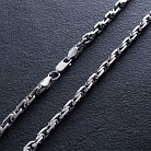 Мужская серебряная цепочка 15153 от ювелирного магазина Оникс
