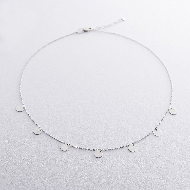 Золоте кольє з монетками кол01441 від ювелірного магазину Онікс - 1