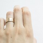 Тройное кольцо с фианитами к02619 от ювелирного магазина Оникс - 5