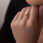 Кольцо в красном золоте к06851 от ювелирного магазина Оникс - 4