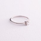 Помолвочное золотое кольцо с бриллиантом 22661521 от ювелирного магазина Оникс - 2