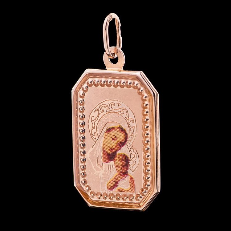 Подвеска "Икона"(эмаль) п01423 от ювелирного магазина Оникс