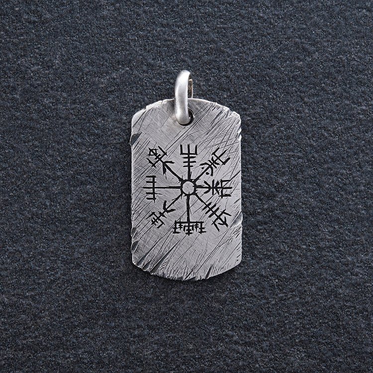 Серебряный жетон "Вегвизир" (маленький) 133349-В от ювелирного магазина Оникс - 9