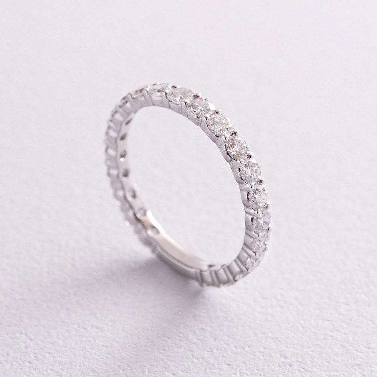 Кольцо в платине с бриллиантами кб0238nl от ювелирного магазина Оникс