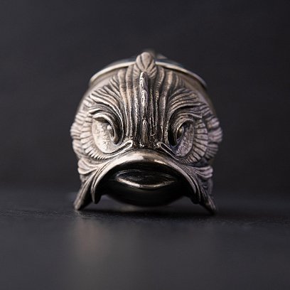 Срібна фігура ручної роботи 23144 №2