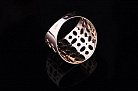 Женское узорное кольцо к01152 от ювелирного магазина Оникс - 2