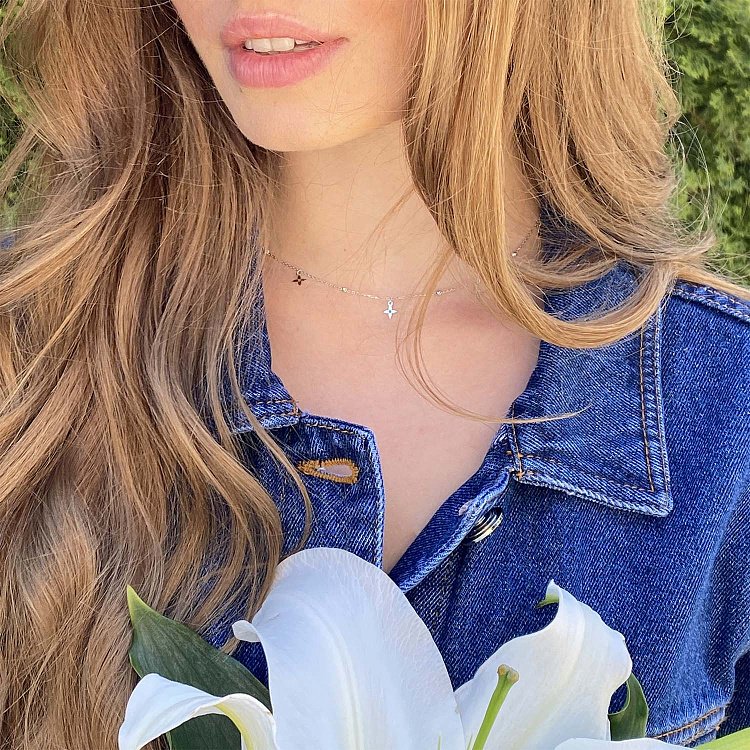 Золоте кольє Конюшина кол01520 від ювелірного магазину Онікс - 11