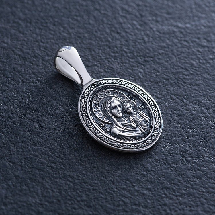 Срібна ладанка "Святий Миколай" 133091 від ювелірного магазину Онікс - 1