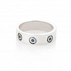 Золотое кольцо с синими сапфирами 642 от ювелирного магазина Оникс - 1