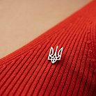 Золотая заколка "Герб Украины - Тризуб" зак00343 от ювелирного магазина Оникс - 3