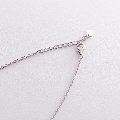 Серебряное колье "Монетки" 181116 №3