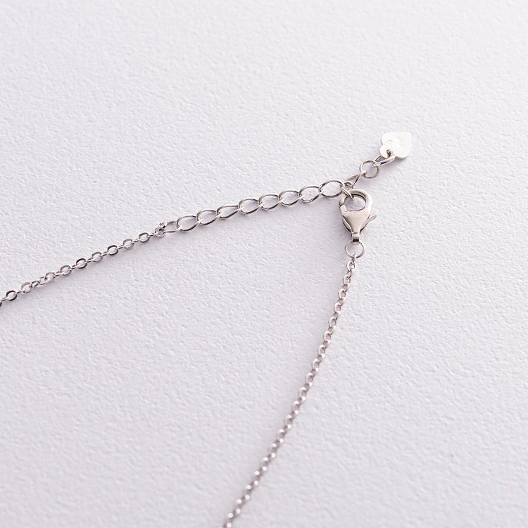 Серебряное колье "Монетки" 181116 от ювелирного магазина Оникс - 2