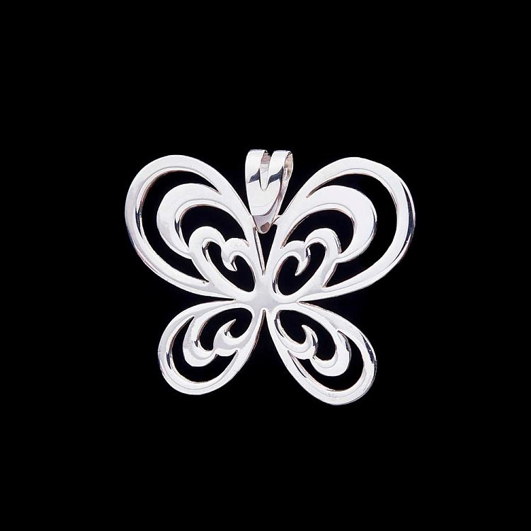 Срібний кулон "Метелик" 131098 Срібний кулон "Метелик" 131098 від ювелірного магазину Онікс